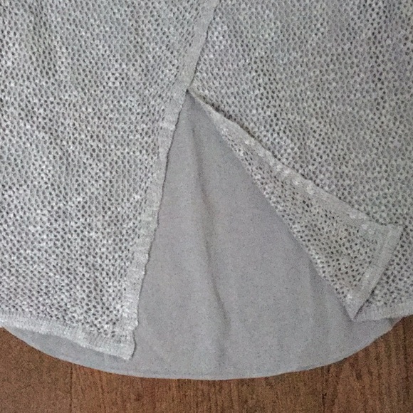 Dahlya Split Back Sweater 💗 Gray - Picture 8 of 8